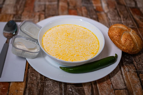 Ciorbă de pui a la grec