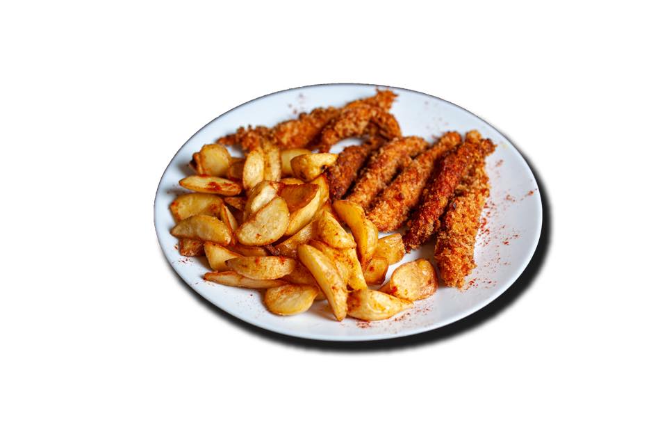 Crochete pui + cartofi wedges(Oferta 3+1)